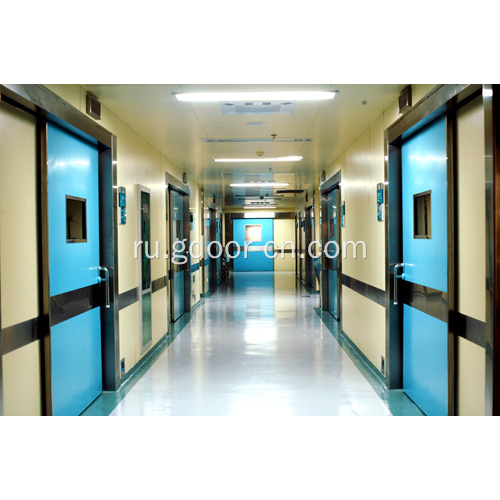 Автоматические раздвижные двери герметичные для больницы